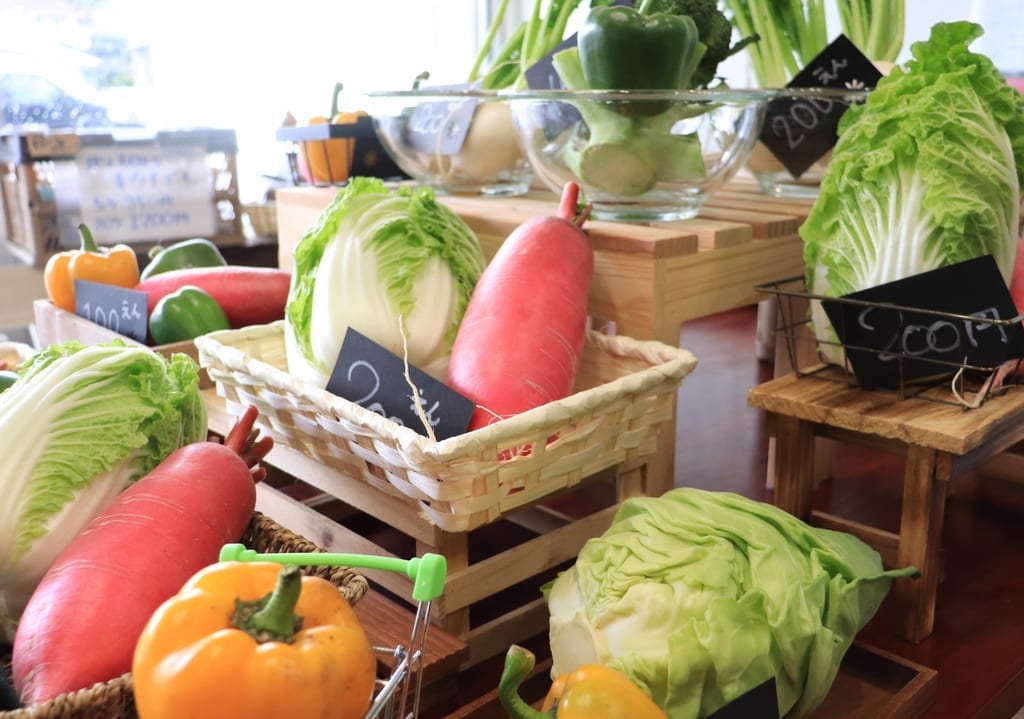 野菜のマルシェのイメージ
