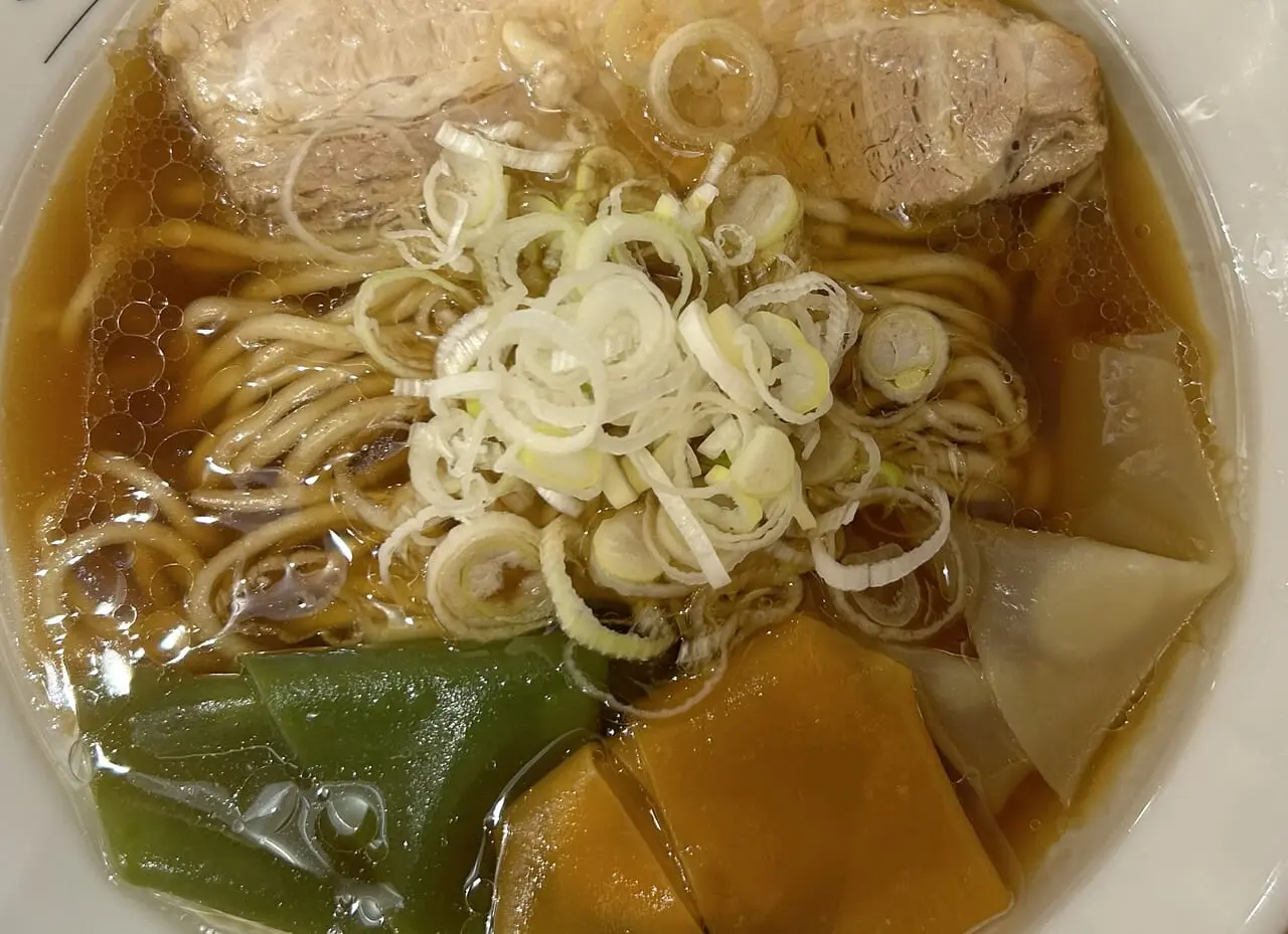 ラーメンの中