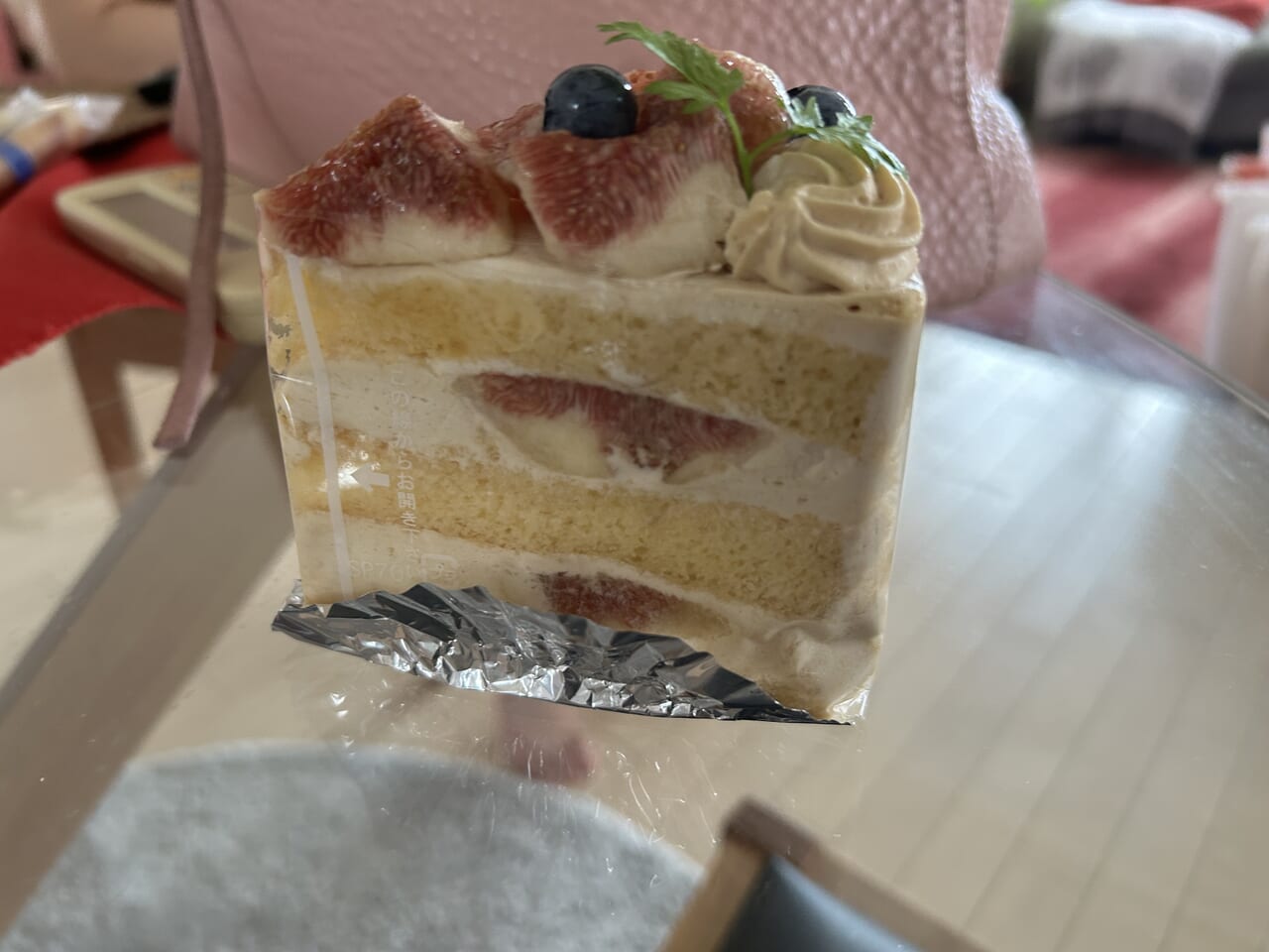 いちじくのショートケーキ