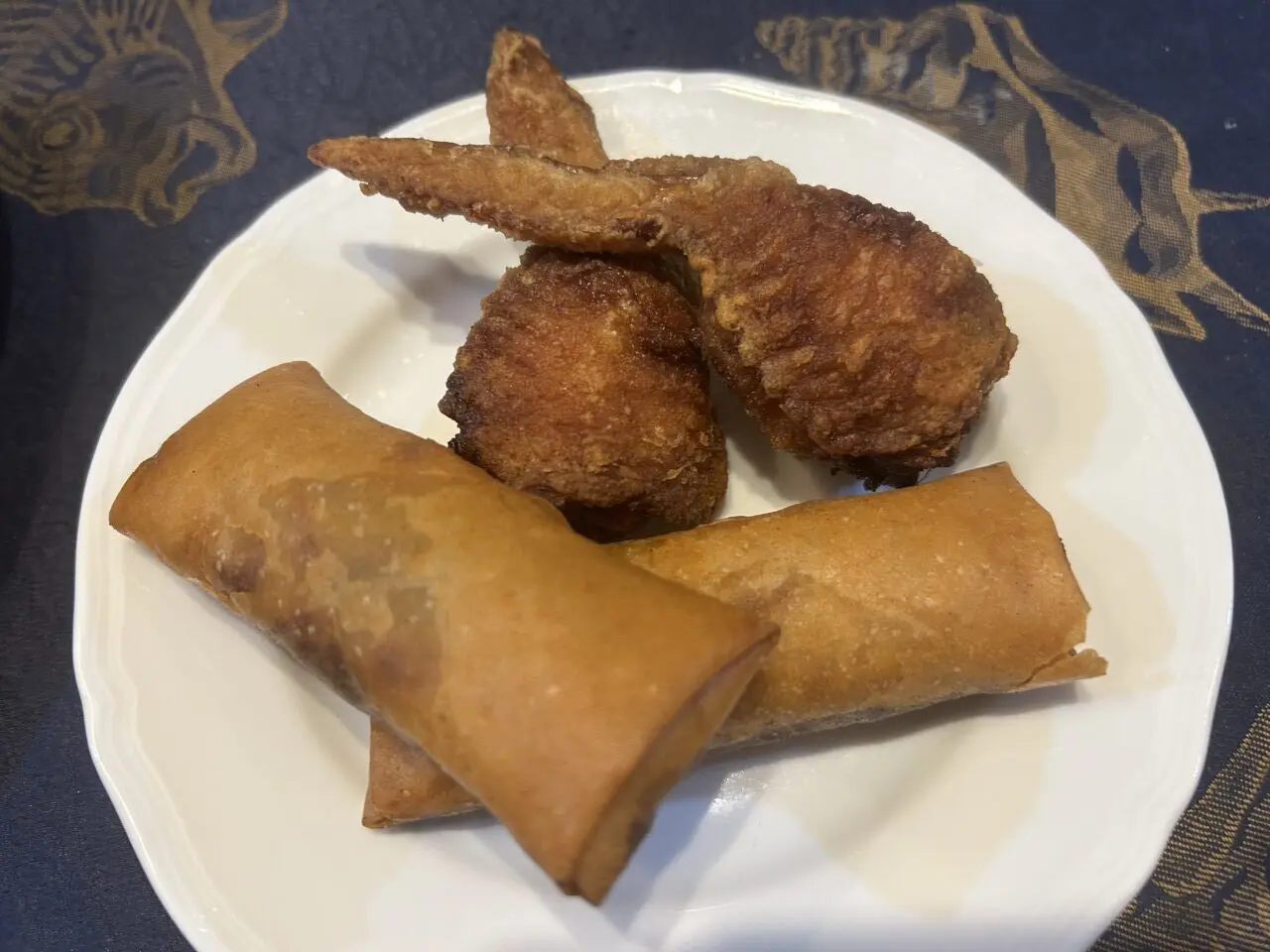 春巻きと餃子