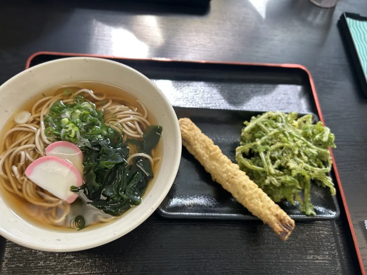 うどんと天ぷら