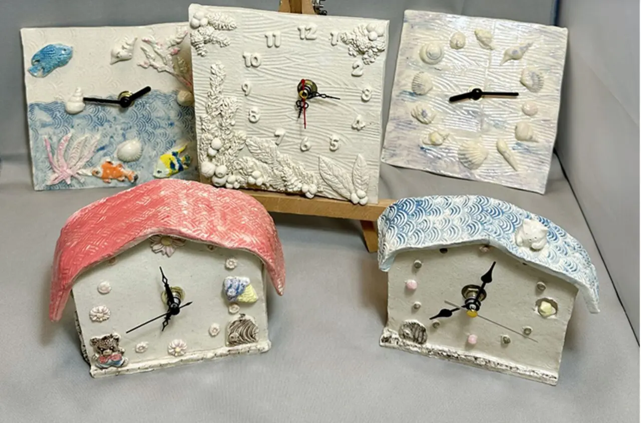 時計の陶芸